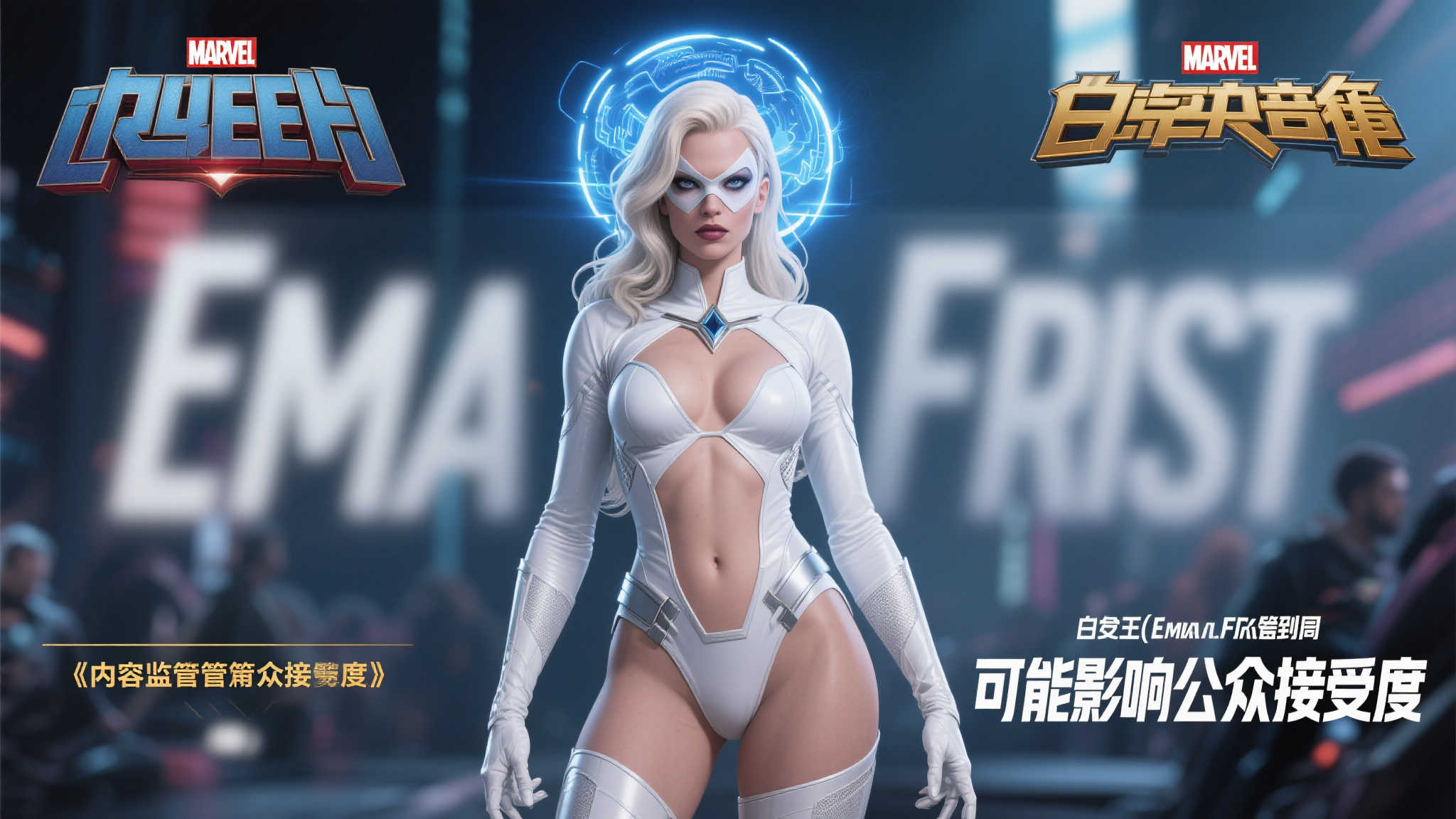 《漫威争锋》白皇后宣传广告因审查引发热议