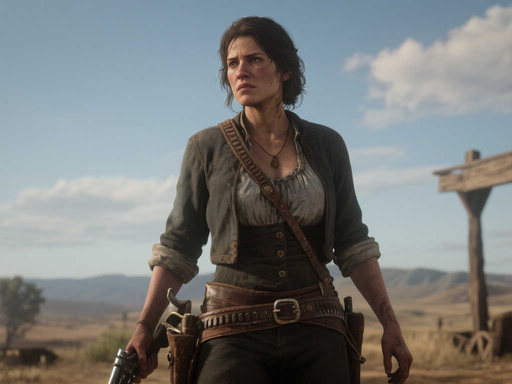 外媒提议:《荒野大镖客3》以莎迪为主角,续写未尽传奇! 外媒提议:《荒野大镖客3》以莎迪为主角,续写未尽传奇!