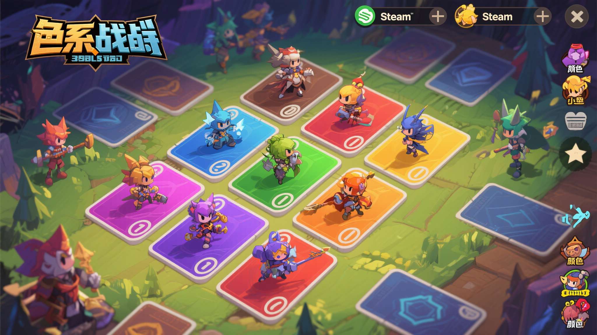 从近年来 Steam 平台的市场趋势来看，以创新机制为核心竞争力的中小体量卡牌游
