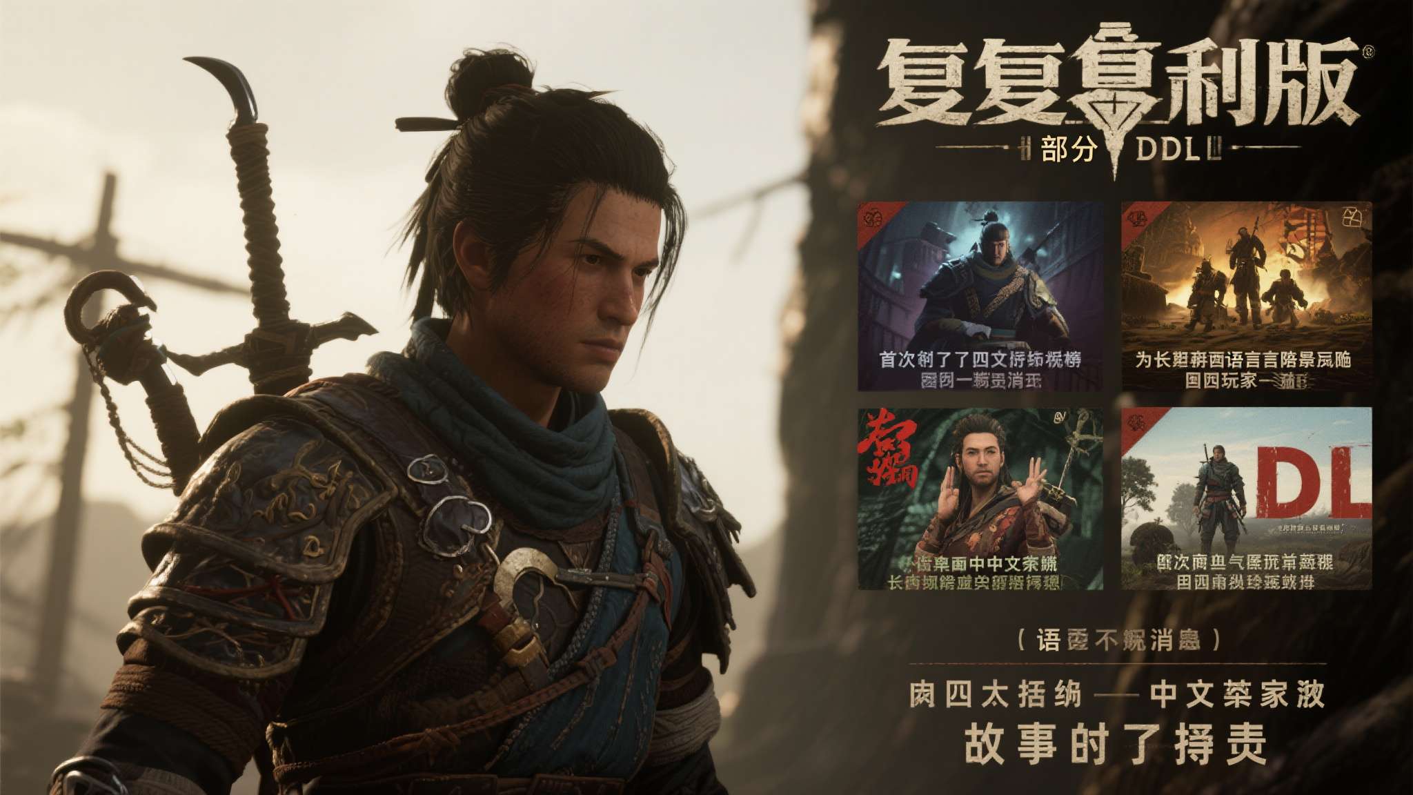 复刻版将收录此前部分DLC内容，并首次加入完整简体中文支持，这对于长期饱受语言壁